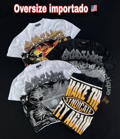 Oversize importado — Camisetas Oversize